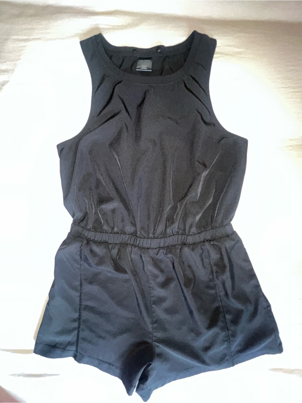 2 piece Bundle Tek Gear Sleeveless Rompers in Black & Green Women’s Size Medium - Picture 6 of 16